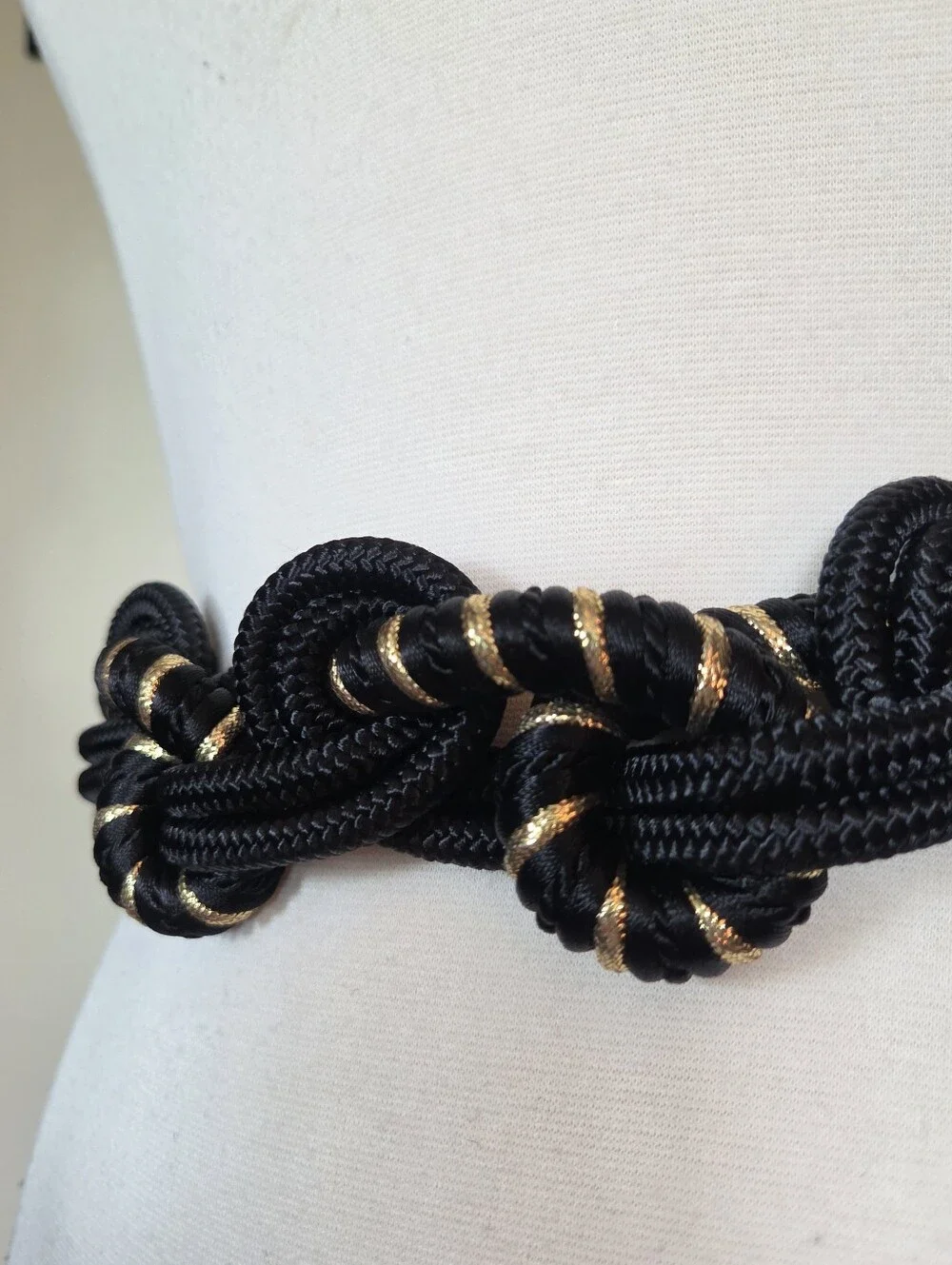 Vintage Knotted Rope Belt
